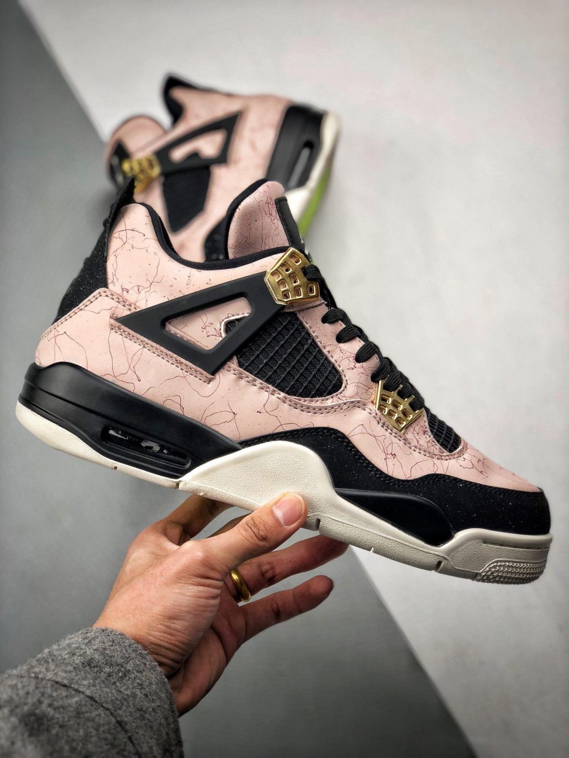 Nike Air Jordan 4 Retro Silt Red Splatter (Women's)
