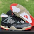 Nike Air Jordan 4 Retro Off White Bred
