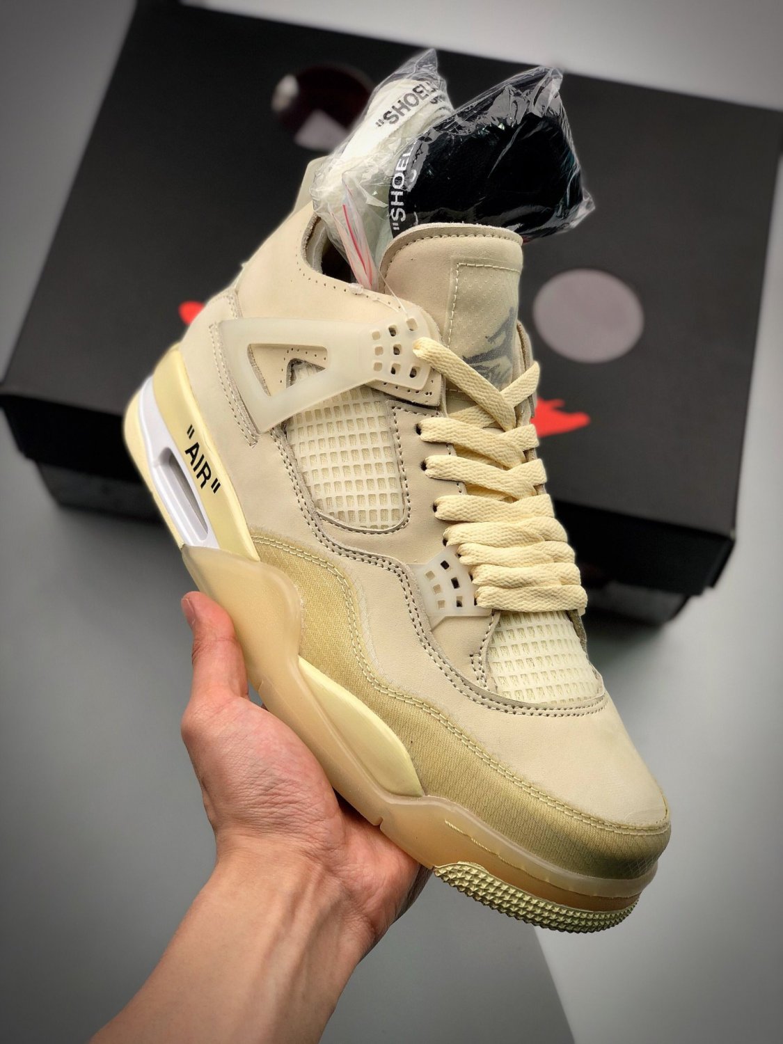Nike Air Jordan 4 Retro Off-White Sail (Women's)