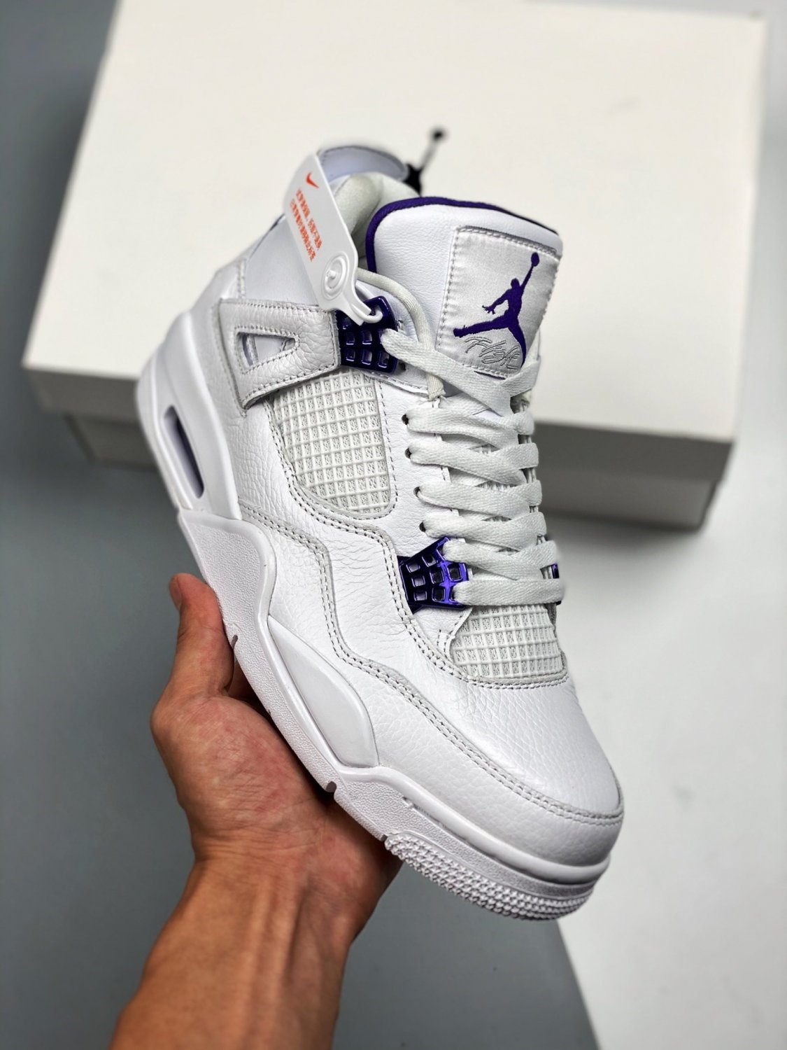 Nike Air Jordan 4 Retro Metallic Purple_1