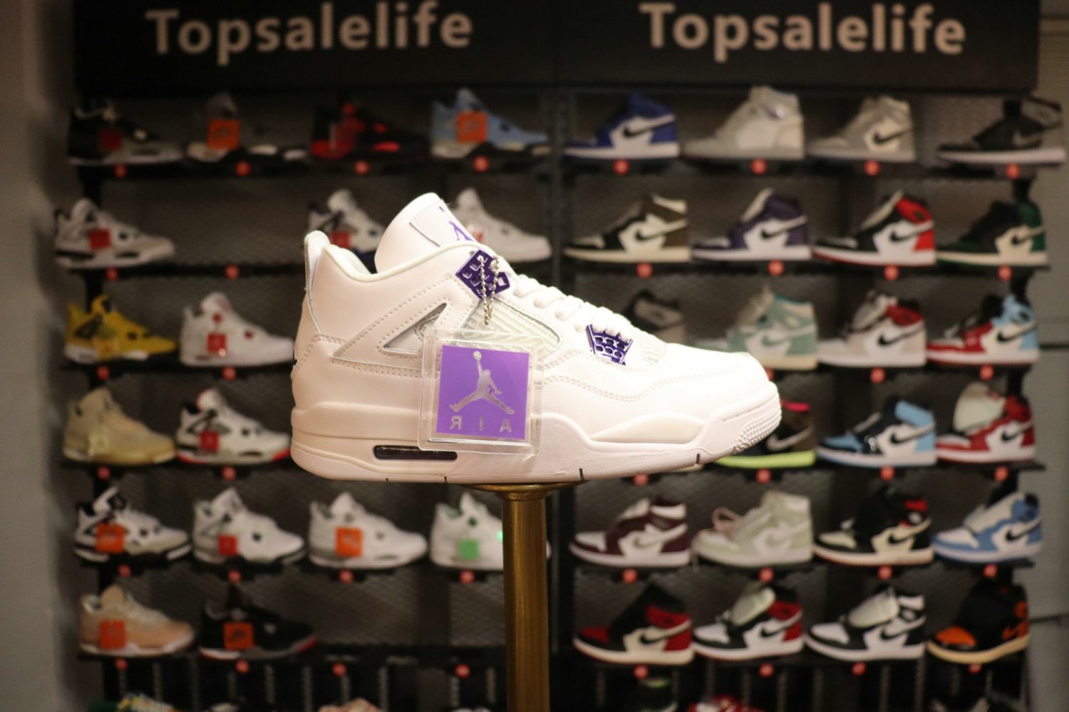 Nike Air Jordan 4 Retro Metallic Purple_2