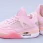 Nike Air Jordan 4 Off White Pink Sail