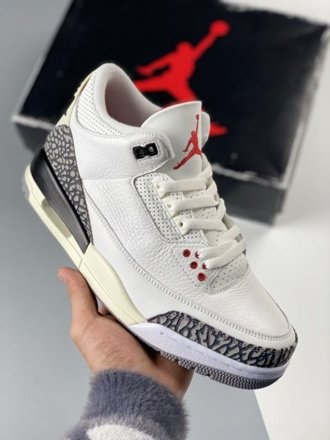 Nike Air Jordan 3 Retro White Cement Reimagined_1