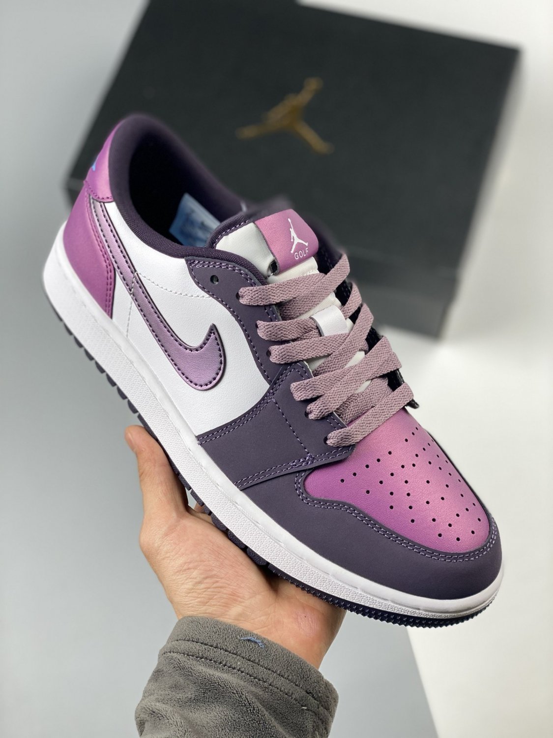 Nike Air Jordan 1 Retro Low Golf NRG Purple Smoke