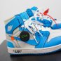 Nike Air Jordan 1 Retro High Off-White University Blue