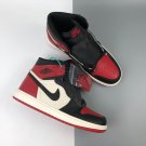 Nike Air Jordan 1 Retro High Bred Toe