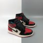 Nike Air Jordan 1 Retro High Bred Toe