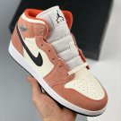 Nike Air Jordan 1 Mid SE Orange Suede