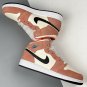 Nike Air Jordan 1 Mid SE Orange Suede