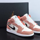 Nike Air Jordan 1 Mid SE Orange Suede_1