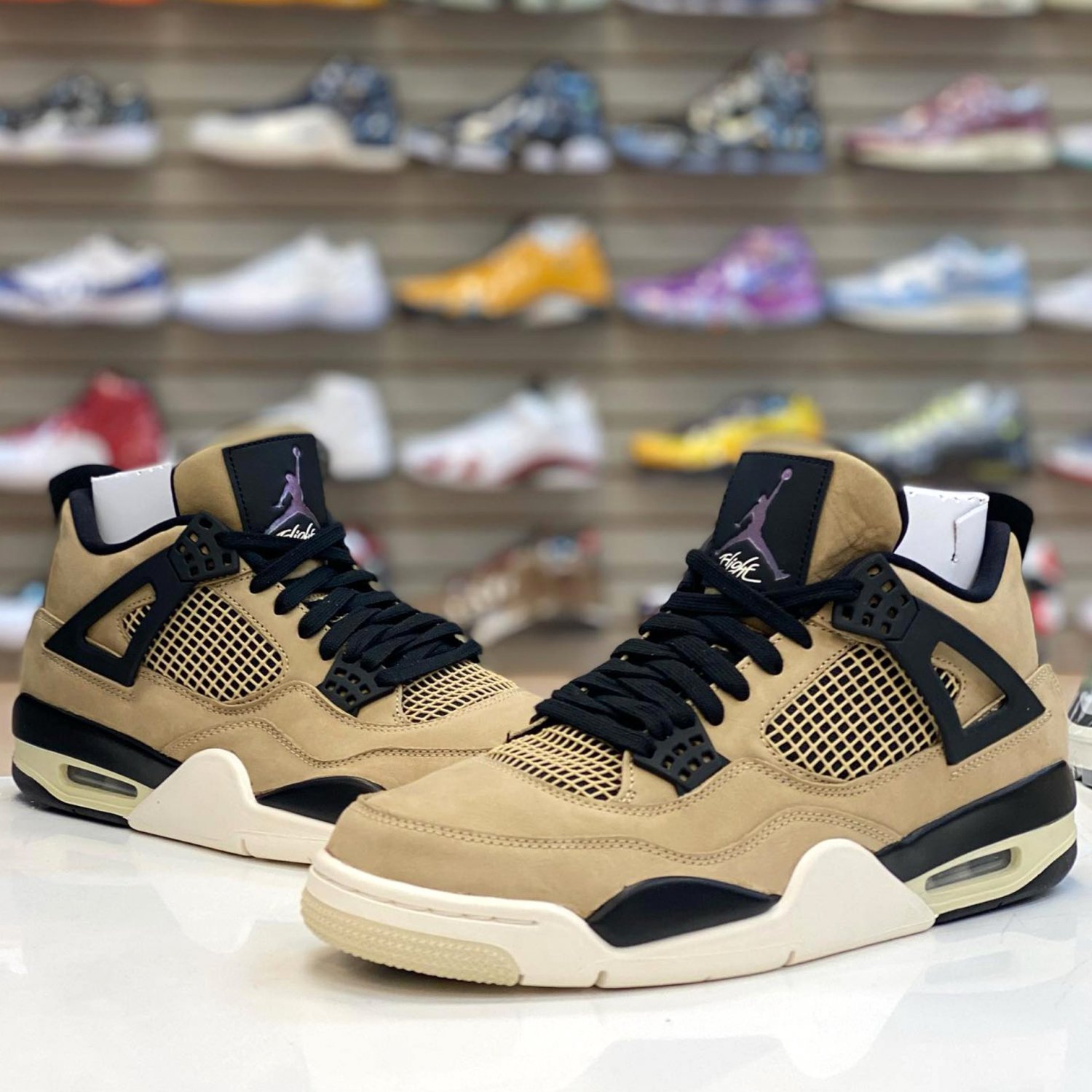 air jordan 4 wmns mushroom womens stores