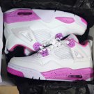 Air Jordan 4 White  Pink Oreo
