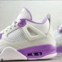 Air Jordan 4 White  Purple Oreo