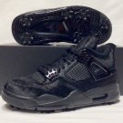 NIKE AIR Jordan 4 Retro GOLF “ BLACK CAT PONY HAIR ”