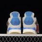 NIKE Air Jordan 4 Retro Grey Royal Blue White