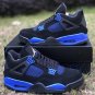NIKE Air Jordan 4 Retro Heilan Black Sapphire Blue
