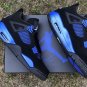 NIKE Air Jordan 4 Retro Heilan Black Sapphire Blue
