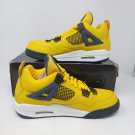 Nike Air Jordan 4 Retro LS Lightning 2006 Tour Yellow Grey 314254 702