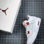 NIKE Air Jordan 4 Retro Orange Metallic White