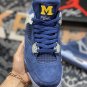 Nike Air Jordan 4 Retro PE University of Michigan