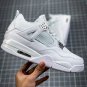 NIKE Air Jordan 4 Retro Pure Money White