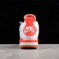 Nike Air Jordan 4 Retro SB White Orange Unisex Sneaker