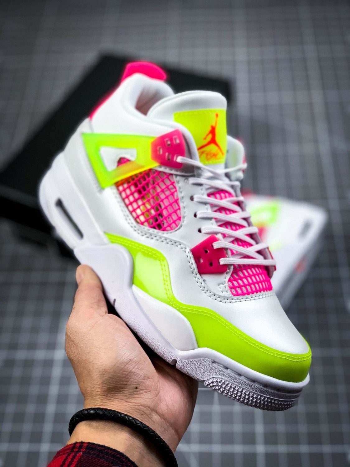 NIKE Air Jordan 4 Retro SE Lemon Venom
