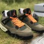 Nike Air Jordan 4 Retro Undefeated Greenclementine Sneaker