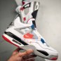 NIKE Air Jordan 4 Retro What The White Blue