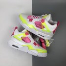 Nike Air Jordan 4 Retro White Lemon Pink (GS)