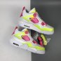 Nike Air Jordan 4 Retro White Lemon Pink (GS)