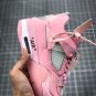 NIKE Air Jordan 4 Retro X Off White Pink