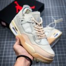 NIKE Air Jordan 4 Retro X Off White White Cream Sail