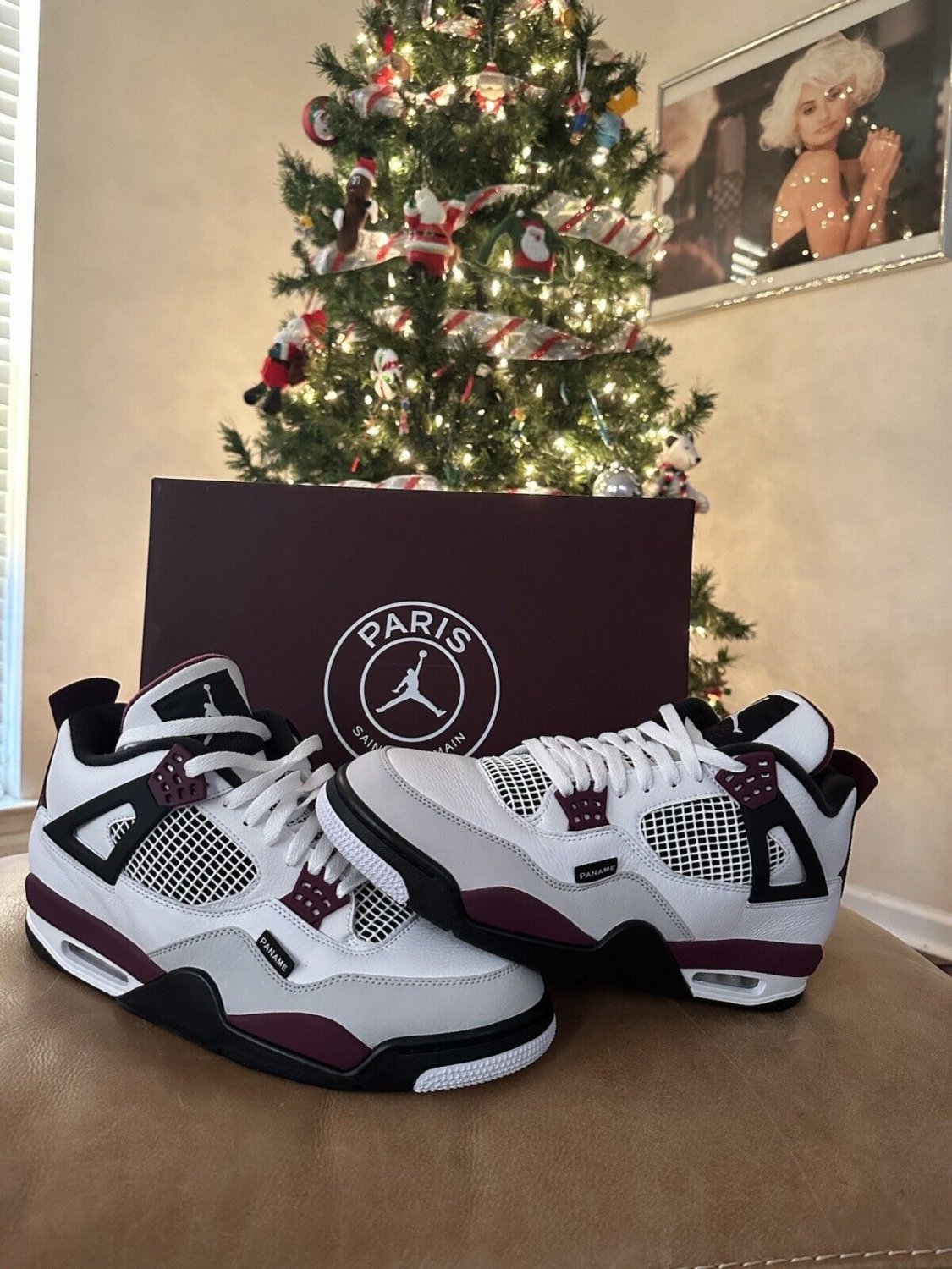 Nike Air Jordan 4 Retro x Paris Saint-Germain Bordeaux