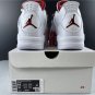 Nike Air Jordan 4 University Red- metallic Silver Sneaker