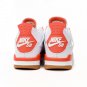 Nike Air Jordan 4 White Orange