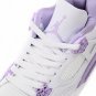 Nike Air Jordan 4 White Purple Oreo