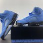 NIKE Air Jordan 5 &acirc;��UNC&acirc;�� University Blue