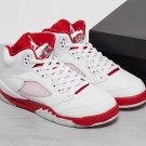 Nike Air Jordan 5 Retro White Pink Red