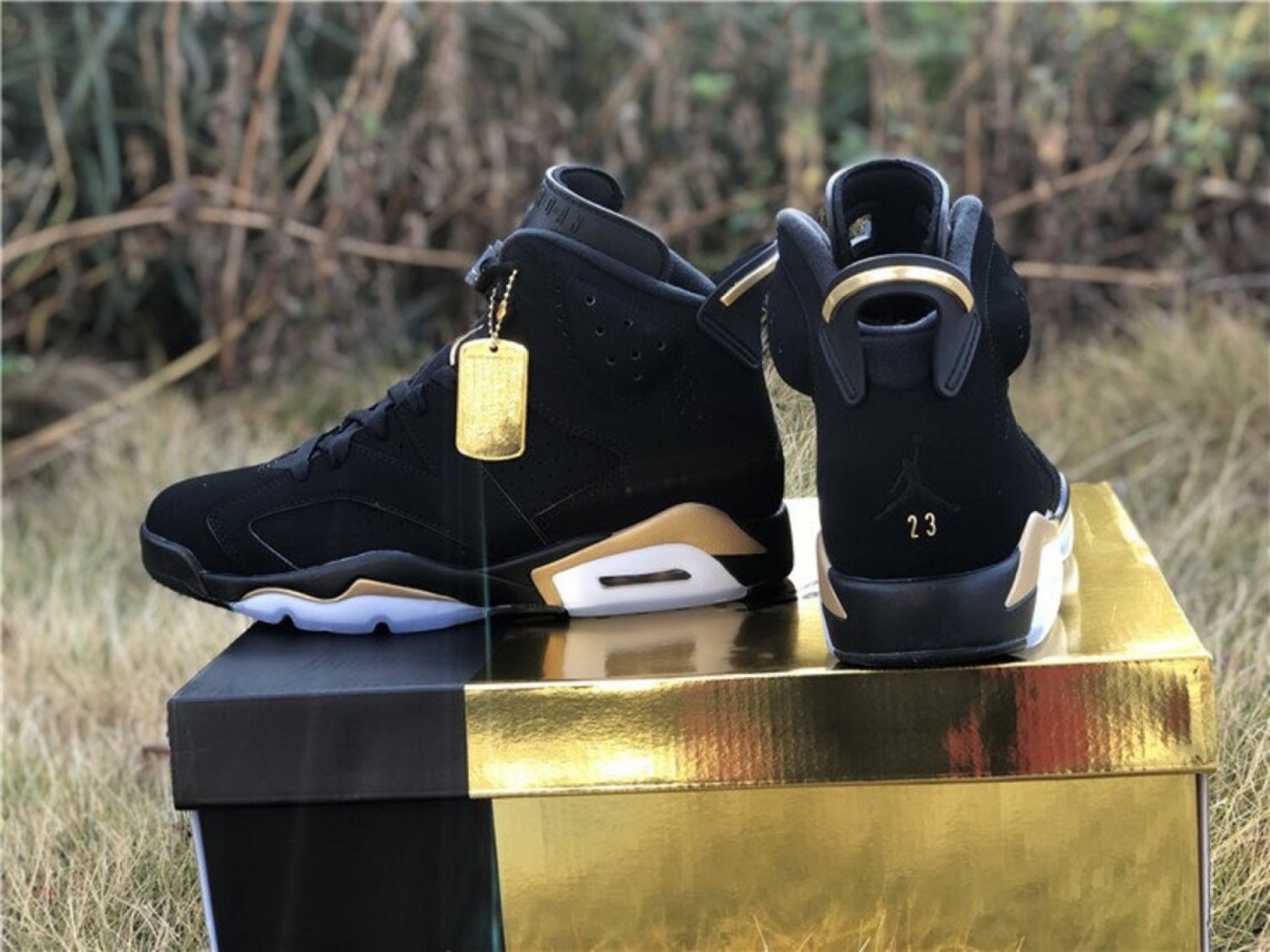 Nike Air Jordan 6 Dmp Black n metallic
