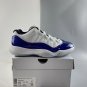 NIKE Air Jordan 11 Low WhiteBlack-Concord Blue