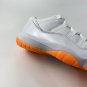 NIKE Air Jordan 11 Low WhiteBright Citrus