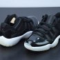 Nike Air Jordan 11 Retro Low 72-10  BLACK GYM RED WHITE SAIL