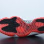 Nike Air Jordan 11 Retro Low Bred  BLACK TRUE RED-WHITE