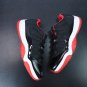Nike Air Jordan 11 Retro Low Bred  BLACK TRUE RED-WHITE