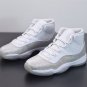 Nike Air Jordan 11 Retro White Metallic Silver