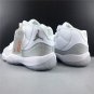 Nike Air Jordan 11 WMNS White Metallic Silver Vast Grey