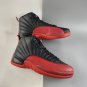 Nike Air Jordan 12 Flu Game  Black Varsity Red