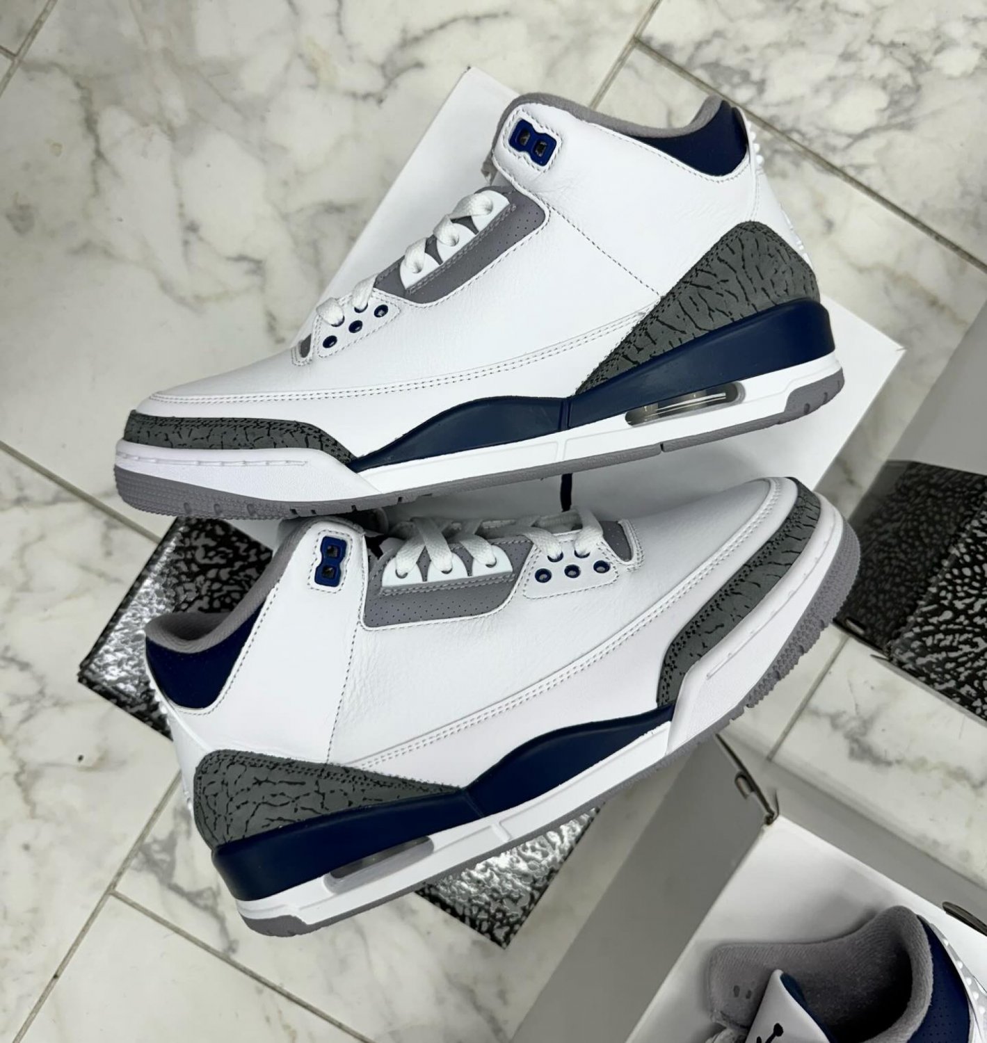 Nike Air Jordan Retro 3 &acirc;��Midnight Navy&acirc;��
