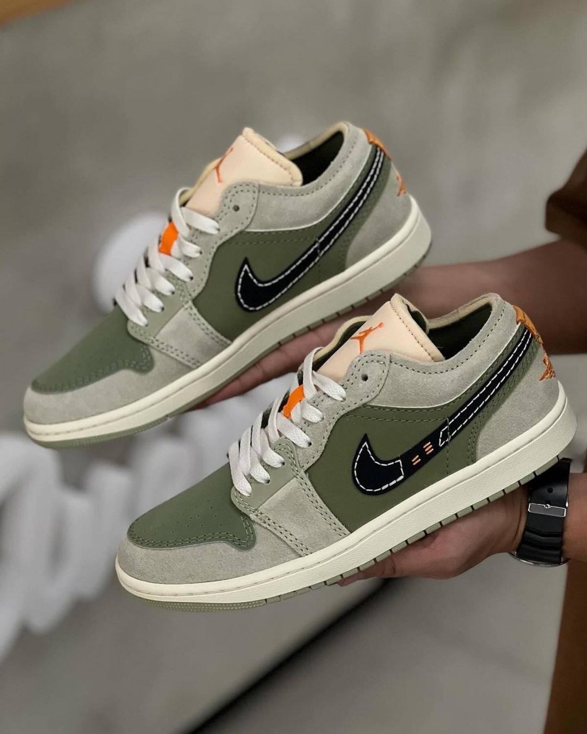 Nike Jordan 1 Low Craft &acirc;��Light Olive&acirc;��